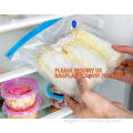 clothing vacuum seal storage bag, embossed vacuum sealed bag Food saver vacuum sealer Nylon bag, 3 side seal nylon pe vacuum bag